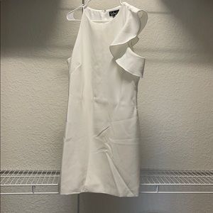 White one shoulder dress